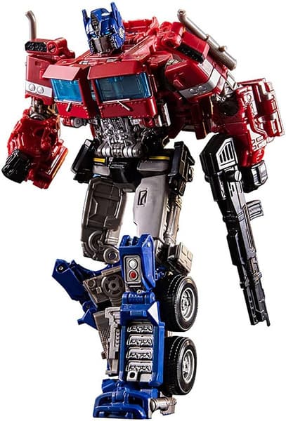 Transformasjonsrobotbil for barn, støpt i legering, actionfigur, robotleke for gutter, jule- og bursdagsgaver, utmerket kvalitet
