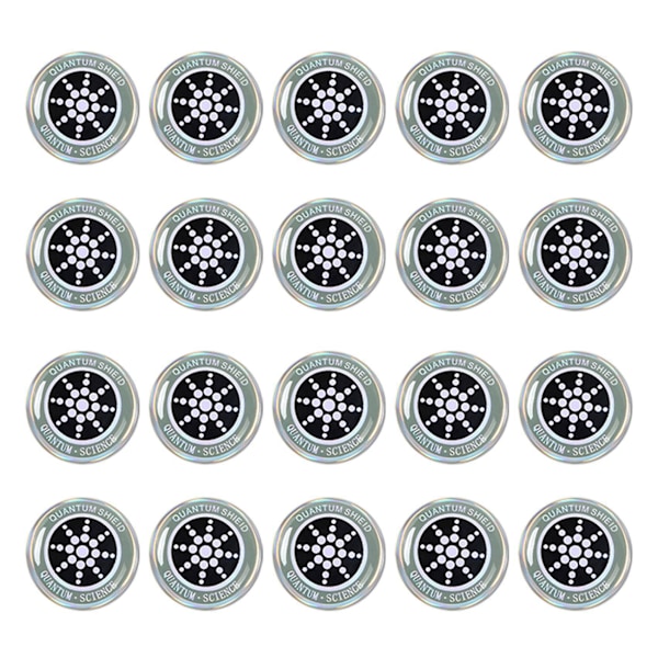 20 stk EMF-beskyttelsessticker Anti-stråling Mobiltelefonklistremerke For Telefon Bærbar PC Og Alle Elektroniske Enheter