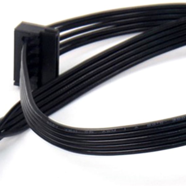 1 stk Gpu Pci 6pins hann 1 til 3 sata Ssd forsyningskabel for Cx850m Cx750m Cx600m Cx500m Cx430m Modular Black