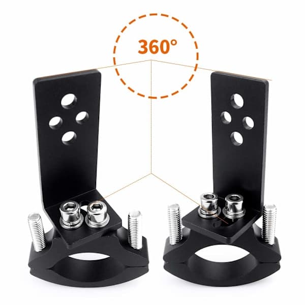 2 STK Lampefeste, Diameter 22mm-36mm