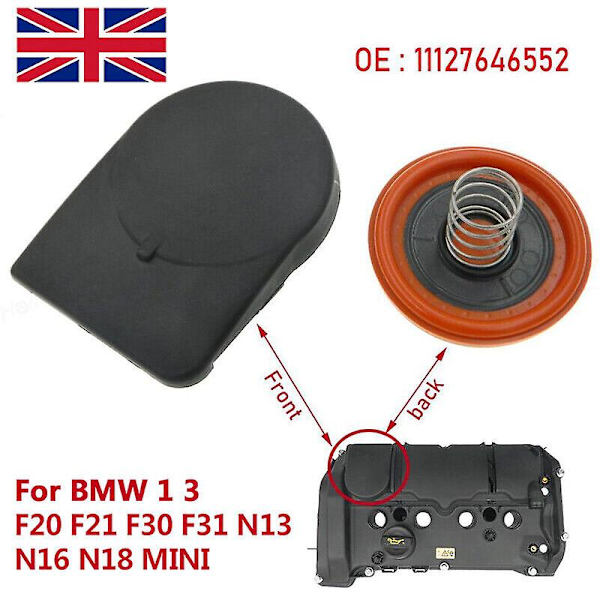 Vevhusventilation Pcv Membran För Bmw1 3 F20 F21 F30 F31 N13 N16 N18 Mini B No.47807