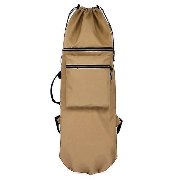 Dww-rullalautareppu Longboard Bag Skateboard Bag, khaki