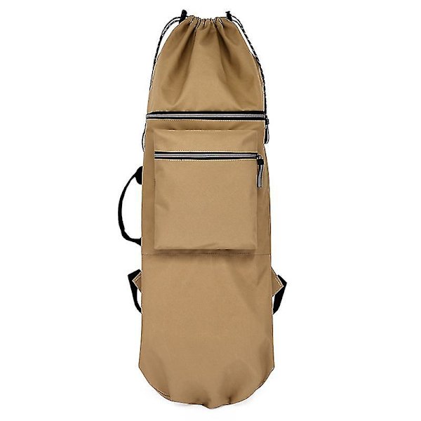 Dww-skateboard rygsæk Longboard taske Skateboard taske, khaki