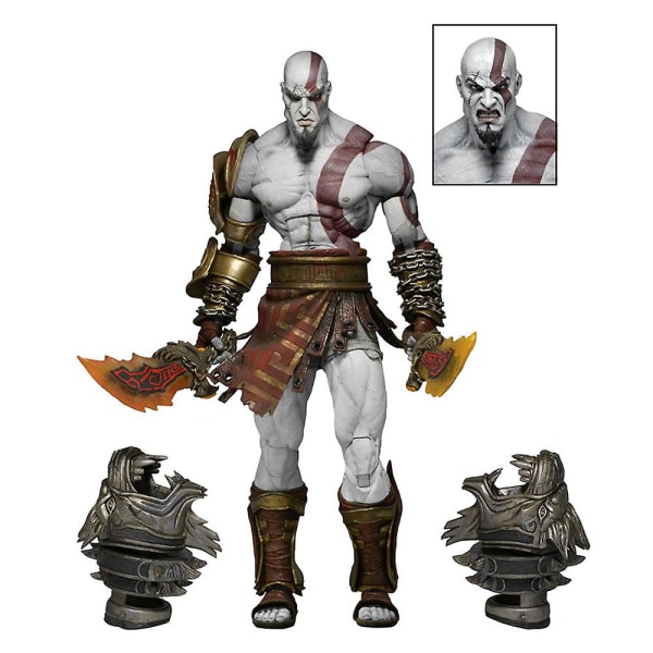 Neca God Of War 3 Ultimate Kratos Action Figur Samlemodell Leker Premium Design og tilbehør