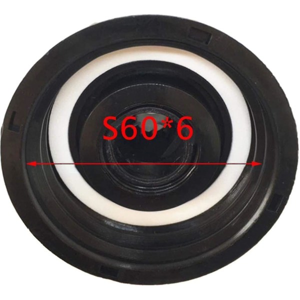 S60x6 Ibc Vattentank Adapter Ventil Krantank 1000 liter 3/4" Trädgårdsslang
