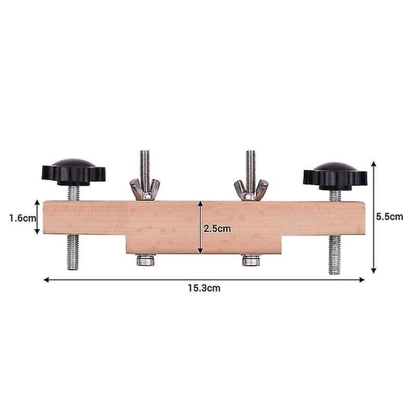 Guitar Bridge Klemme Kork Pakningssæt Guitar Bridge Reparationsværktøj Luthier Værktøj