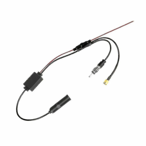 Universal Dab Fm Am Auto Antenni Splitter Adapter Kabel Digital Radio Vahvistin