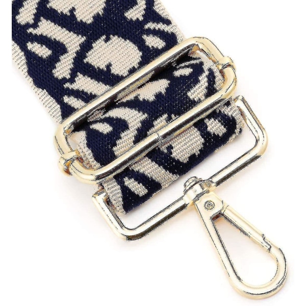 2023-bred axelrem Justerbar ersättningsbälte Crossbody-rem (flerfärgad) (1st)