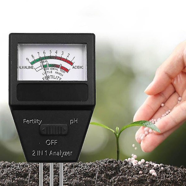 Jordbundsfrugtbarhedsdetektor, til analyse af nitrogen, fosfor og kalium, jordbunds pH- og EC-tester, jordbunds acdometer test