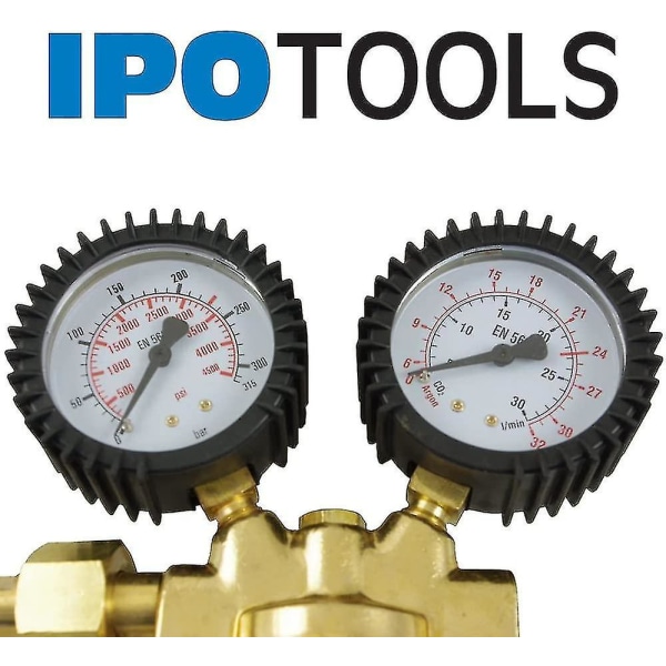 Trykreducer Argon/co2 Inert Gas Trykregulator til Mig/mag svejseenhed