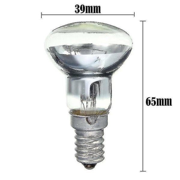 5st Ersättningslampa Lava E14 R39 30w Spotlight Skruv In Glödlampa Bulb