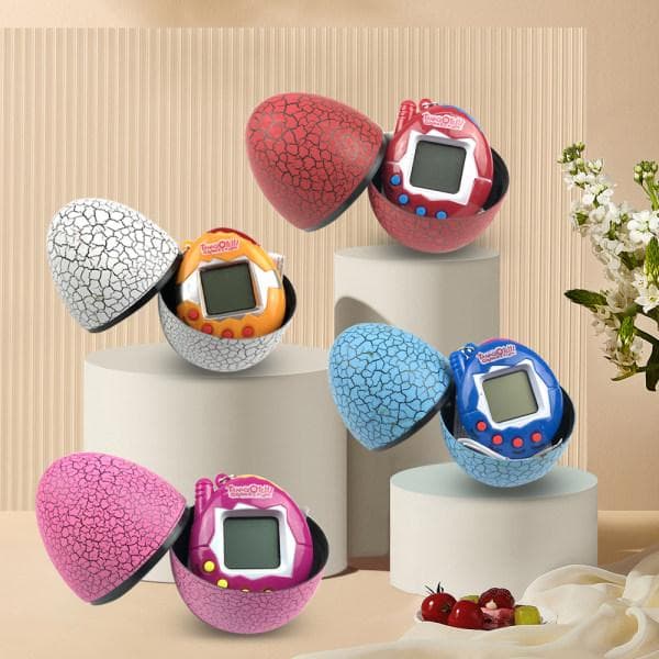 Tamagotchi kæledyr - 90'ernes nostalgilegetøj Pink