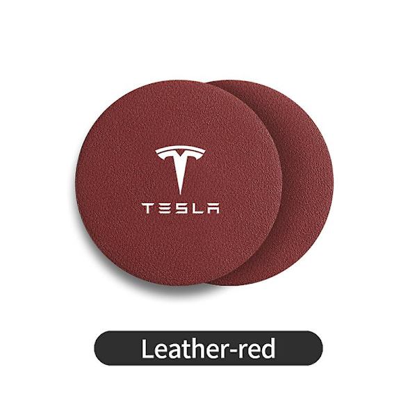 Bil Vattenkopp Flaskhållare Halkskydd För Tesla Model 3 Y S X 2021 Roadster Cybertruck Juguete| |