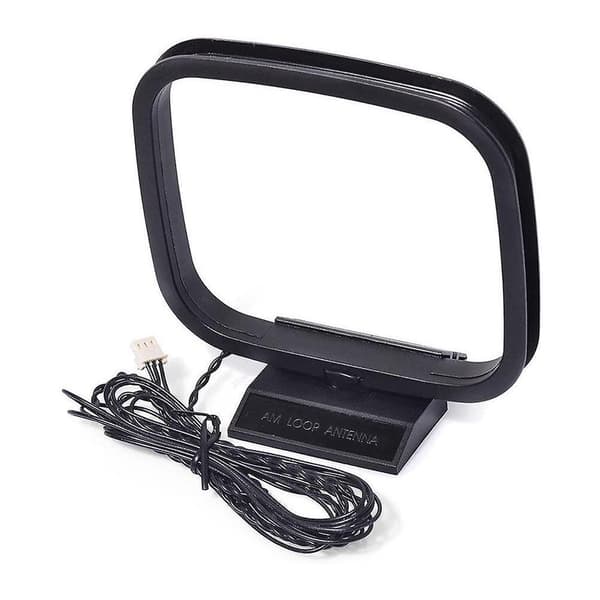 AM/FM Loop-antenne 3-benet stik til HIFI-receiver lydsystem As shown