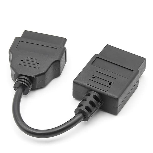Til 9-benet kabel Obd1 til Obd2 16-bens ledning diagnostisk interfacekabel 9-benet Obdii forlængerledning