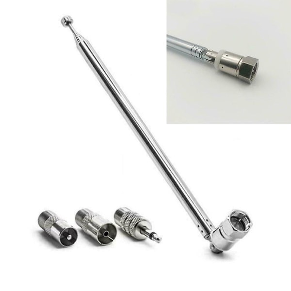Til Bose Wave F Type Radio Antenne FM Teleskopisk Antenne 3.5mm Adapter Stik*1*1