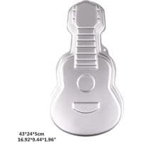 3D aluminium kakeform, DIY gitarformet bakeform