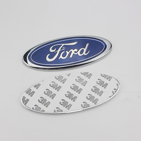 9\" 3-polet blå Ford ovalt grillmærke til Transit MK6 MK7 2006 - 2014