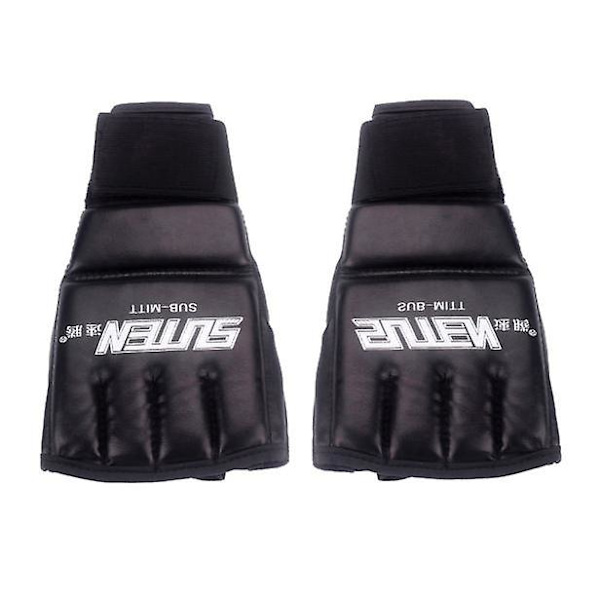 Black Friday-tilbud Overraskelse Mma Muay Thai Trenings Punching Bag Hansker Boksehansker Gym Black