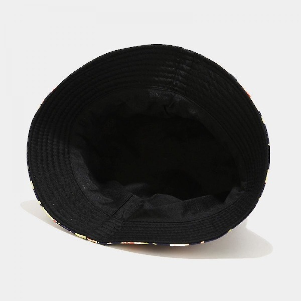Wekity Cute Bucket Hat Beach Fisherman Hats för kvinnor, vändbara dubbelsidiga unisex (hata008)