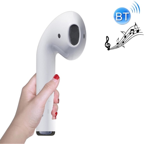 Valkoinen Giant Airpod Bluetooth Langaton Stereo Kaiutin Tukee TF-korttia