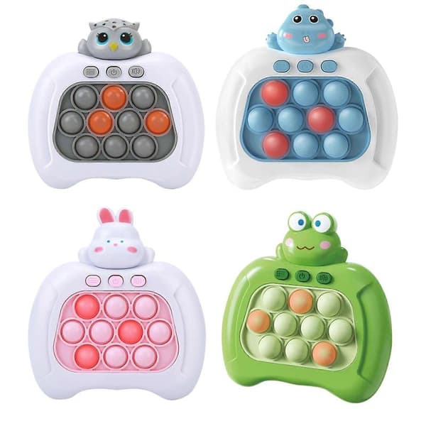 Pop It Fidget Leksak, Quick Push Spel Pop Fidget It, Quick Push Pop Bubble Spelmaskin, Pop It Controller Spel, Bubble Sensoriska Klämleksaker