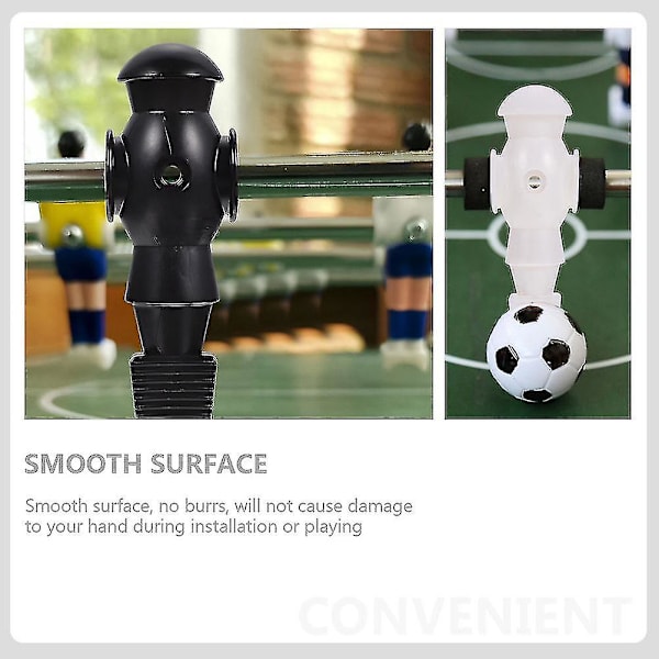 10 st Fotbollsmaskin Spelare Bordsfotbollsmaskin Fotbollsgubbar Bordsfotbollsspelare Ersättningsdelar