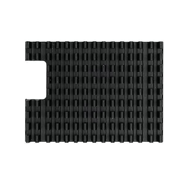 Raspberry Pi CM5 kjøleribbe i aluminium for forbedret kjøling for Compute Module 5 med termisk ledende silikon Black