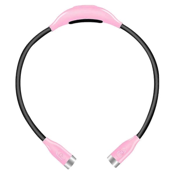 LED Hengende Hals Arbeidslys - Bærbart og Justerbart for Ulike Oppgaver Pink