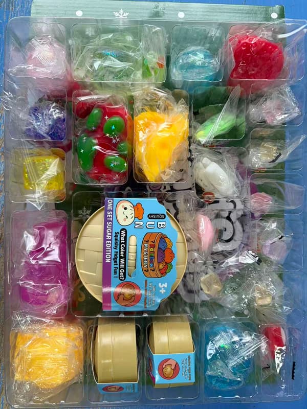 2026 New Squishy Bao Bun Advent Calendar, 24-Day Countdown Blind Box, Soft Stress Relief Toy Gift 1