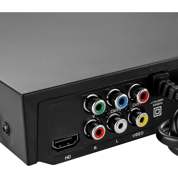 1080p Dvd-spelare Hela regionens gratis Dvd Cd USB -spelare med Hdmi Av Rca-utgångskabel