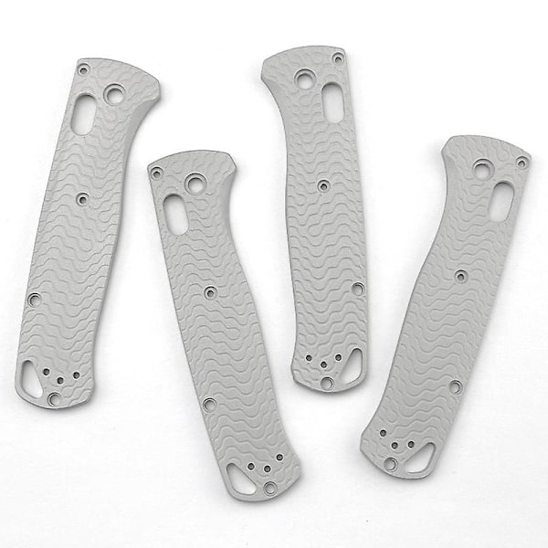 1 par håndtaksplaster i aluminiumlegering, sklisikre skalaer for Benchmade Bugout 535