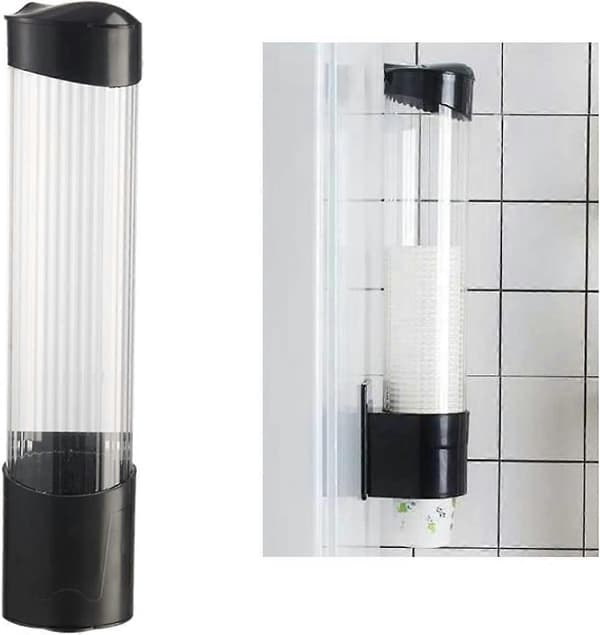 Koppdispenser Veggmontert Plast Vanndispenser Engangskoppholder Holder