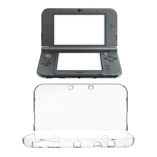 Anti-fall Transparent Gaming PC Case Beskyttelse for Ny 3DS XL Konsoll