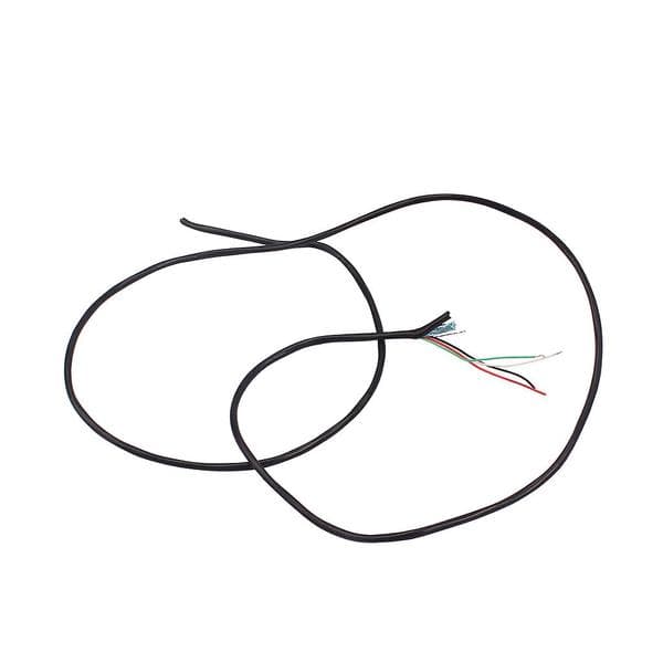 Skärmad 4-ledare anslutningskabel gitarr pickup kabel 24awg 3m längd gitarrdelar