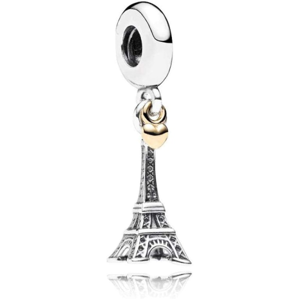 Minismykker Vacation Travel Series Charms Til Armbånd Paris Eiffeltårnet, Pas, Vintage Kamera Foto Billede Fotograf Sterling Sølv Charms