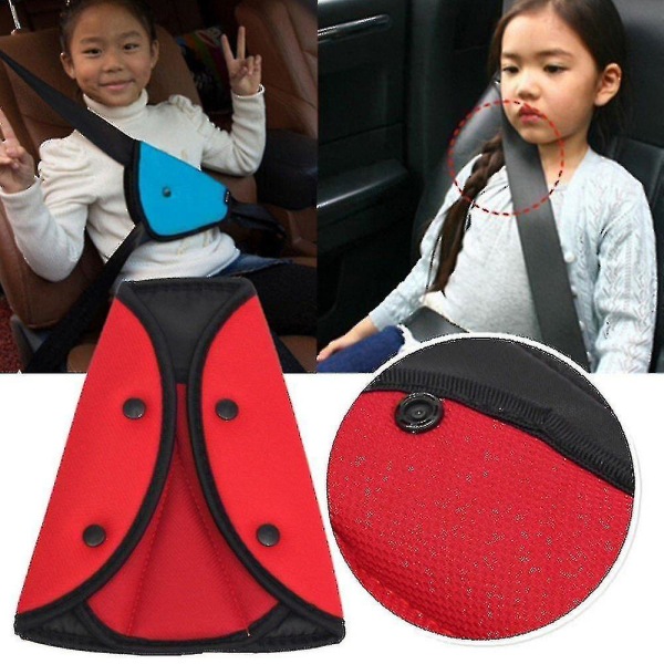 2023-mall Baby Kid sikkerhetsbelte sikkerhetsbelteklips sikkerhetsbelte justerbart knott belte barnebil sikkerhetsdeksel sele stropp biler justeringspute