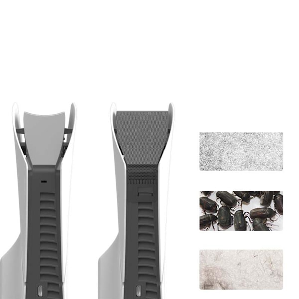 Dammskyddsnät för PS5 Slim, PS5 Slim Kylflänsbarriär Dammskydd för PS5 Slim Disc/Digital Edition-konsol, PS5 Slim-tillbehör 2Pcs