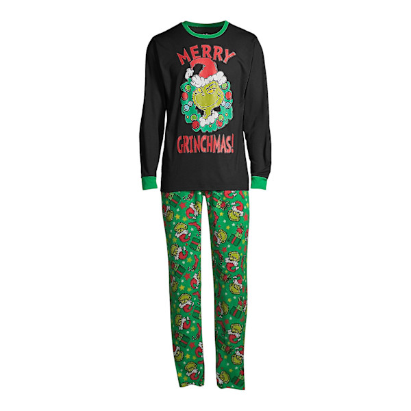 Jul Familj Grinchen Pyjamas Vuxen Barn Jul Party Nattkläder Pyjamas Set Dad-L