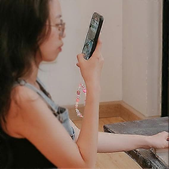 Blomstervedhæng Anti-tabt Mobiltelefonkæde til Kvinder Piger