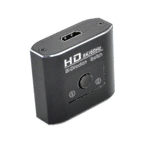 HDMI Splitter 8K Bi-direktionel HDMI Switch Højopløsnings Videoadapter 2025:e