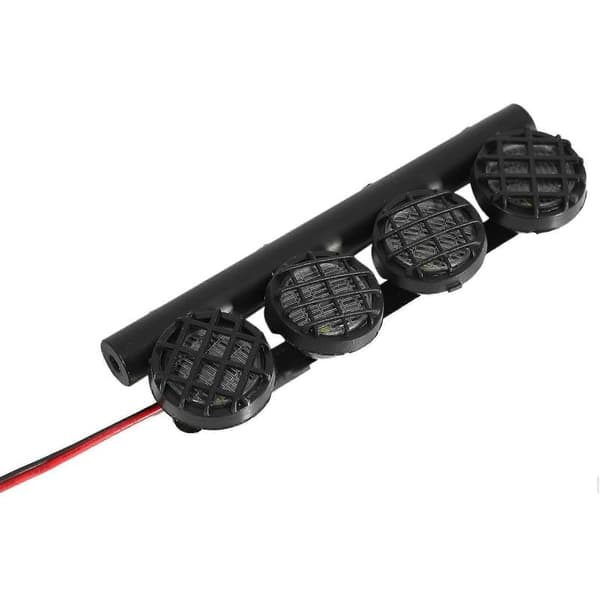 LED-kattovalaisin 4 kohdevalolla 1/10 1/8 RC-autoille Hsp Tamiya