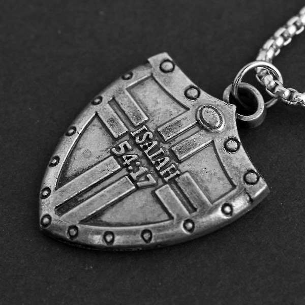 Isaiahs Shield Anime halskæde smykker vedhæng Cosplay tilbehør julegave