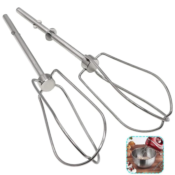 W10490648 Håndmixer Turbo Piskere Til Kitchenaid Mixer Aid ,2 stk.