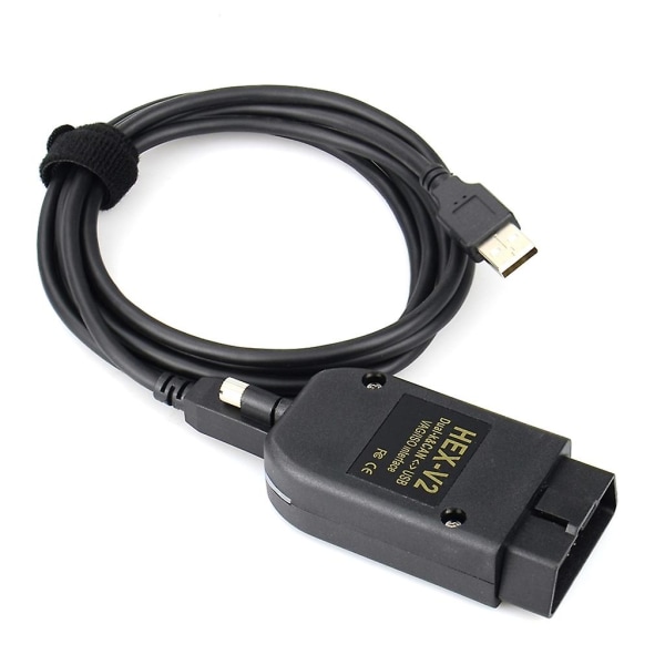Flerspråkiga Vcds Hex X2 22.3 Hex Can USB Interface V2 Atmega162+16v8+ft232rq French