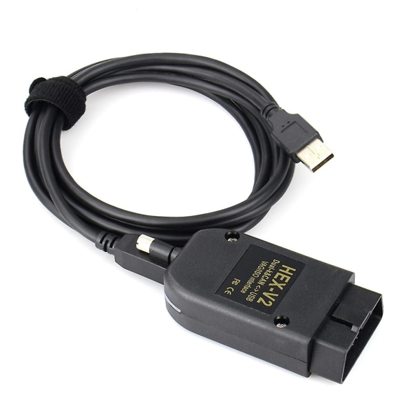 Multi-språkig Vcds Hex X2 22.3 Hex Can Usb Interface V2 Atmega162+16v8+ft232rq English