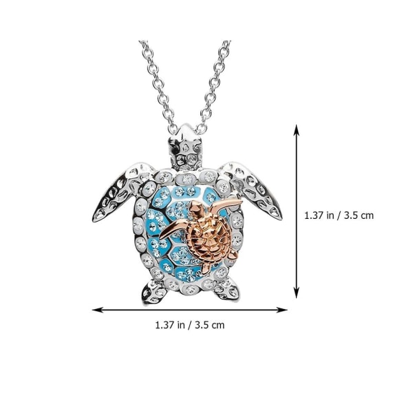 Rhinestone Halskæde Modesmykker Kvinder Kæde Halskæde Strand Halskæder Kvinder Dyre Halskæde Skildpadde Halskæde