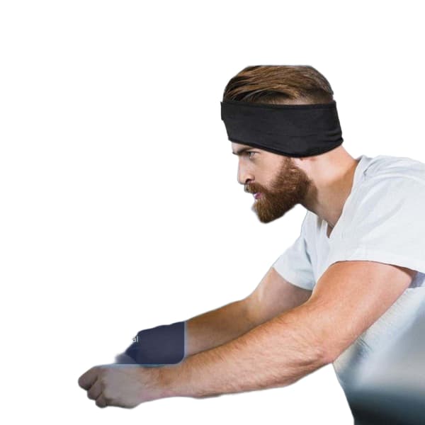 Sovhörlurar med pannband och Bluetooth, en storlek black