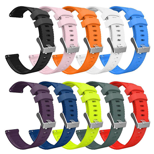 2 kpl Garmin Vivoactive 3 silikoninen kellon ranneke rannekoru Garmin Forerunner 245 245m 645 Vibractive 3 -kelloon
