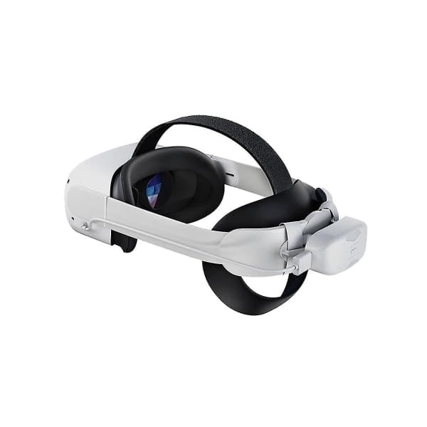 Batterihodebandlader for Quest 2 Justerbar Elite-stropp Rask lading for VR-tilbehør